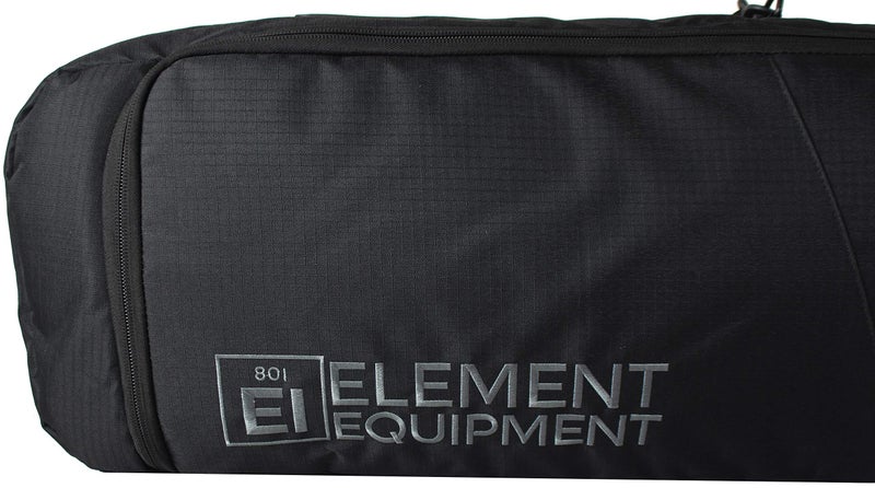 Element Equipment Deluxe Padded Snowboard Bag - Premium High End Travel Bag Black Ripstop 157 - Image 1